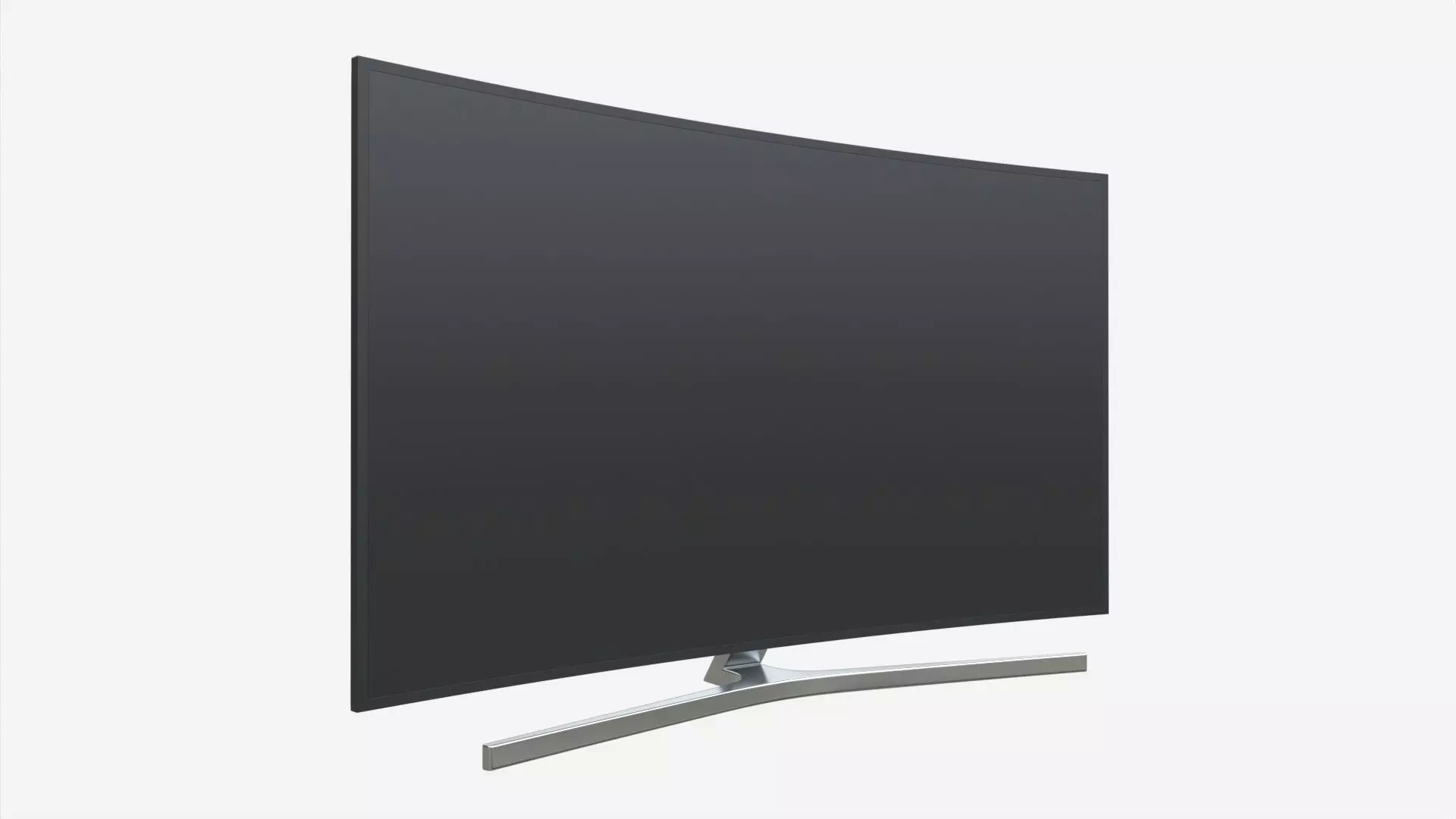 Curved Smart TV 55-inch 3D model_0