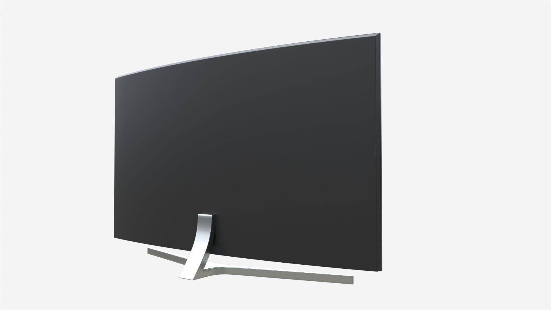 Curved Smart TV 55-inch 3D model_1