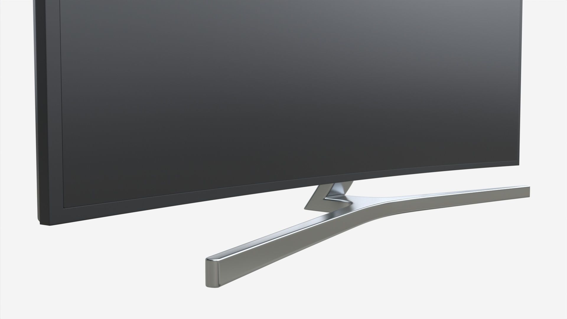 Curved Smart TV 55-inch 3D model_2