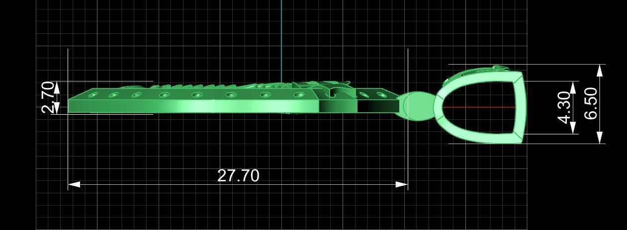 Ukrainian Shield Trident 3D print model_16