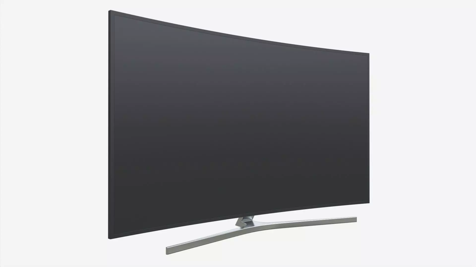 Curved Smart TV 65-inch 3D model_0
