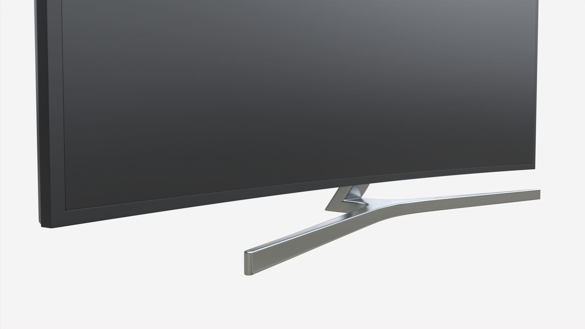 Curved Smart TV 65-inch 3D model_2