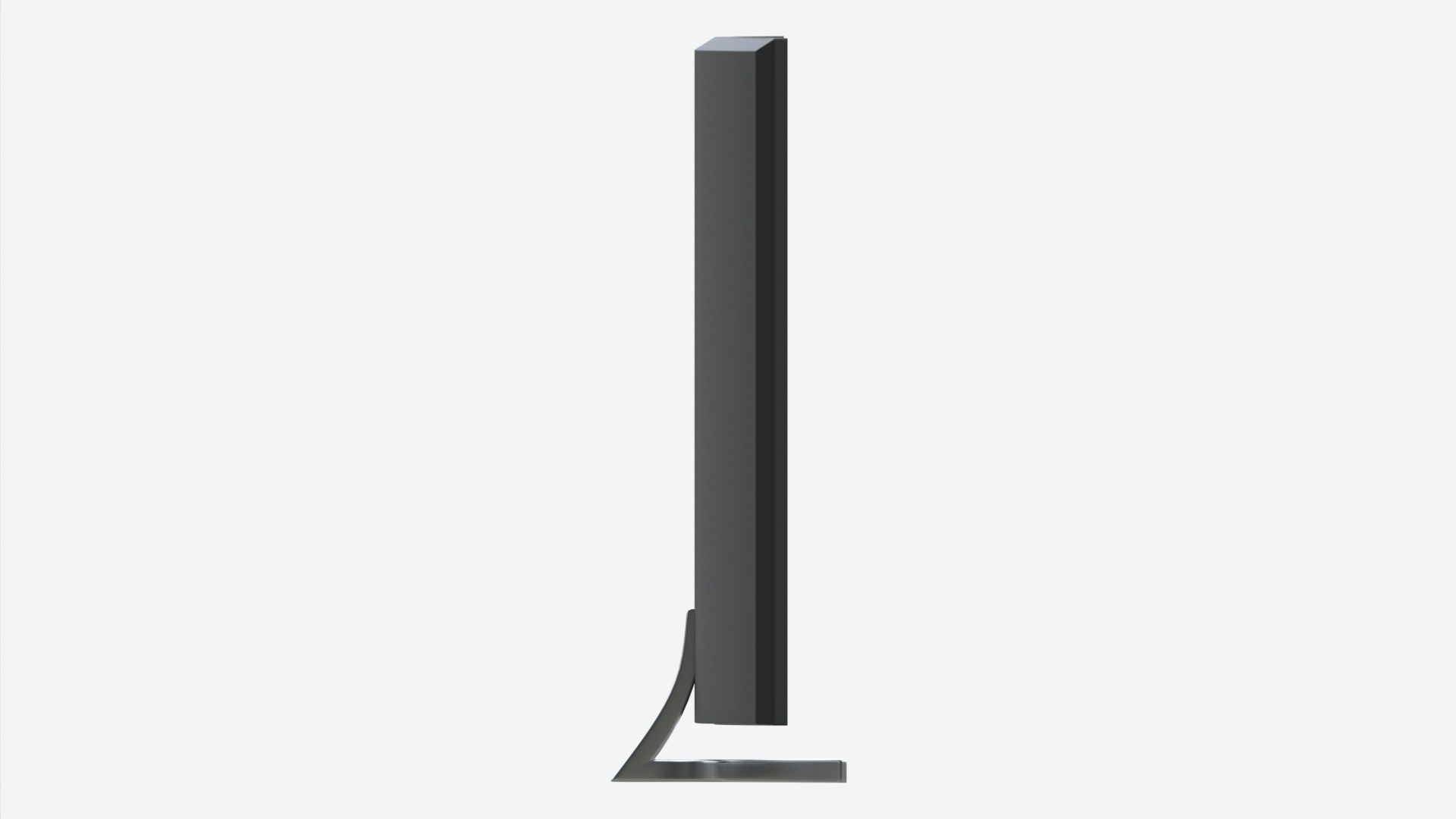 Curved Smart TV 65-inch 3D model_4