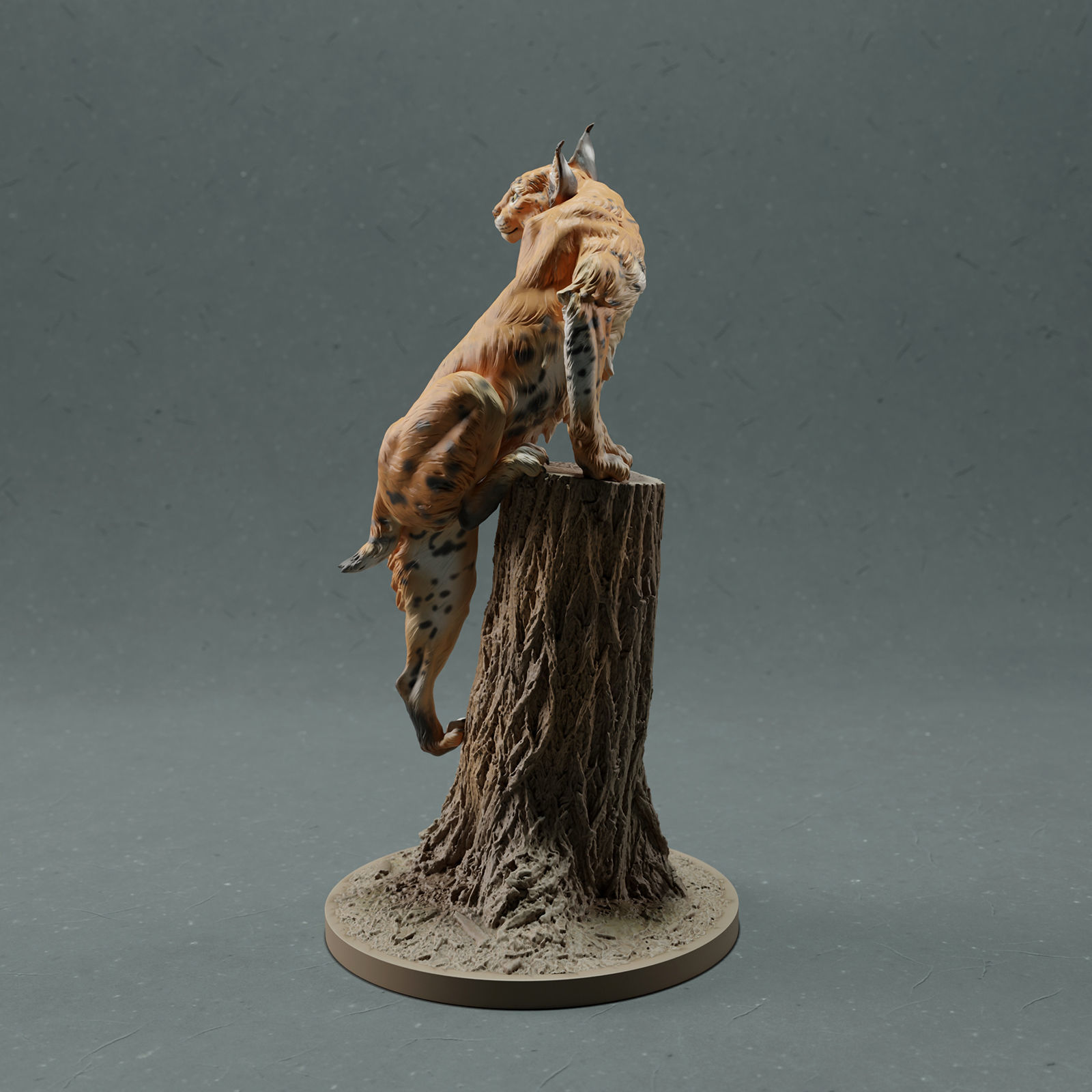 Bobcat - Lynx - Climb 3D print model_4