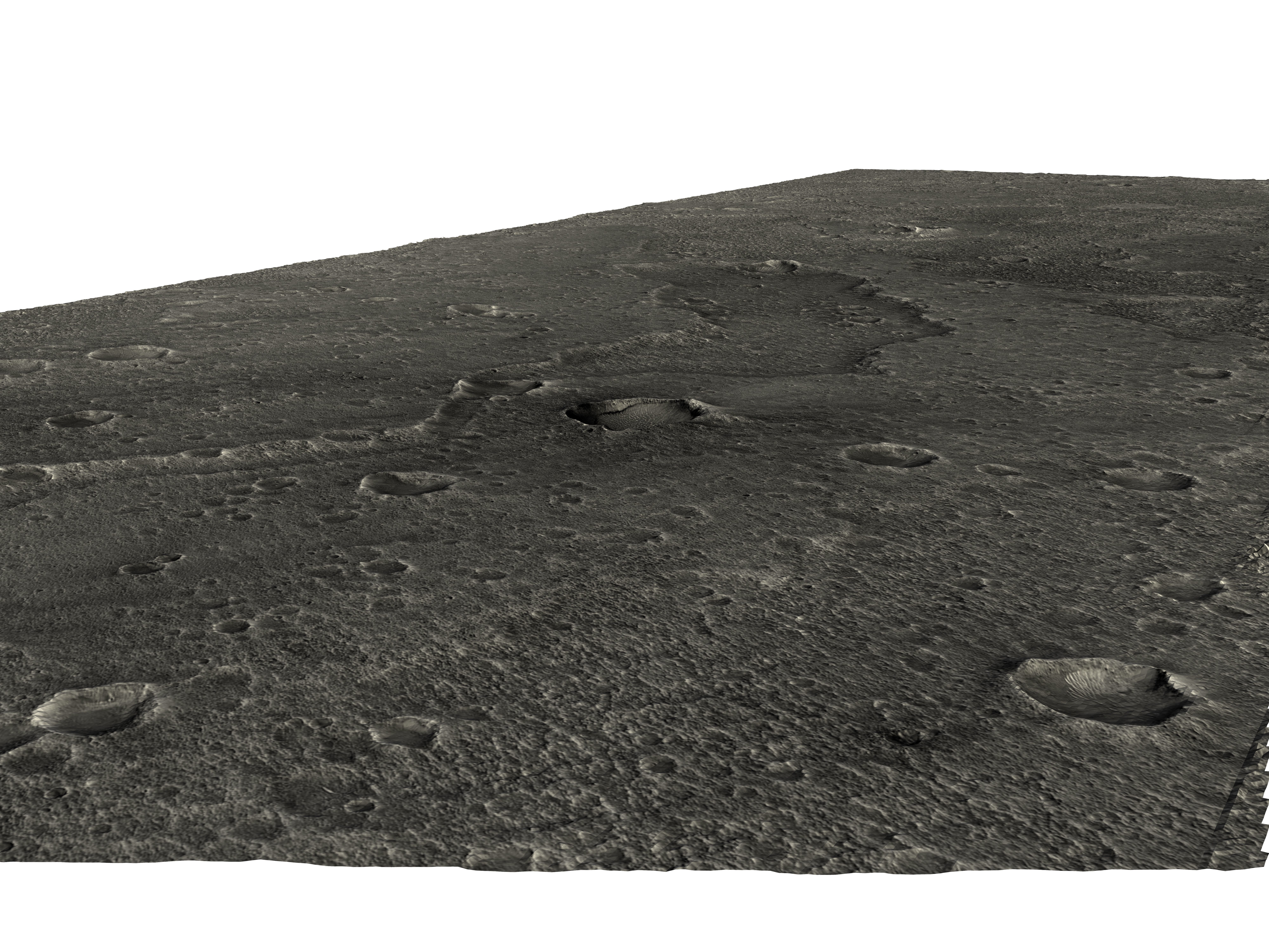MARS VR - Small Mounds in Chryse Planitia 3D model_3
