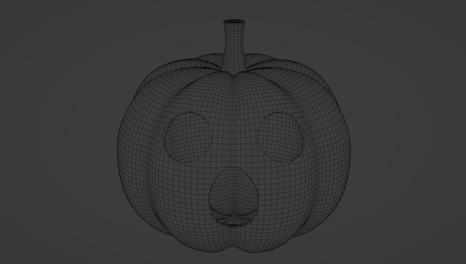 Jack o lantern NO4 3D model_1