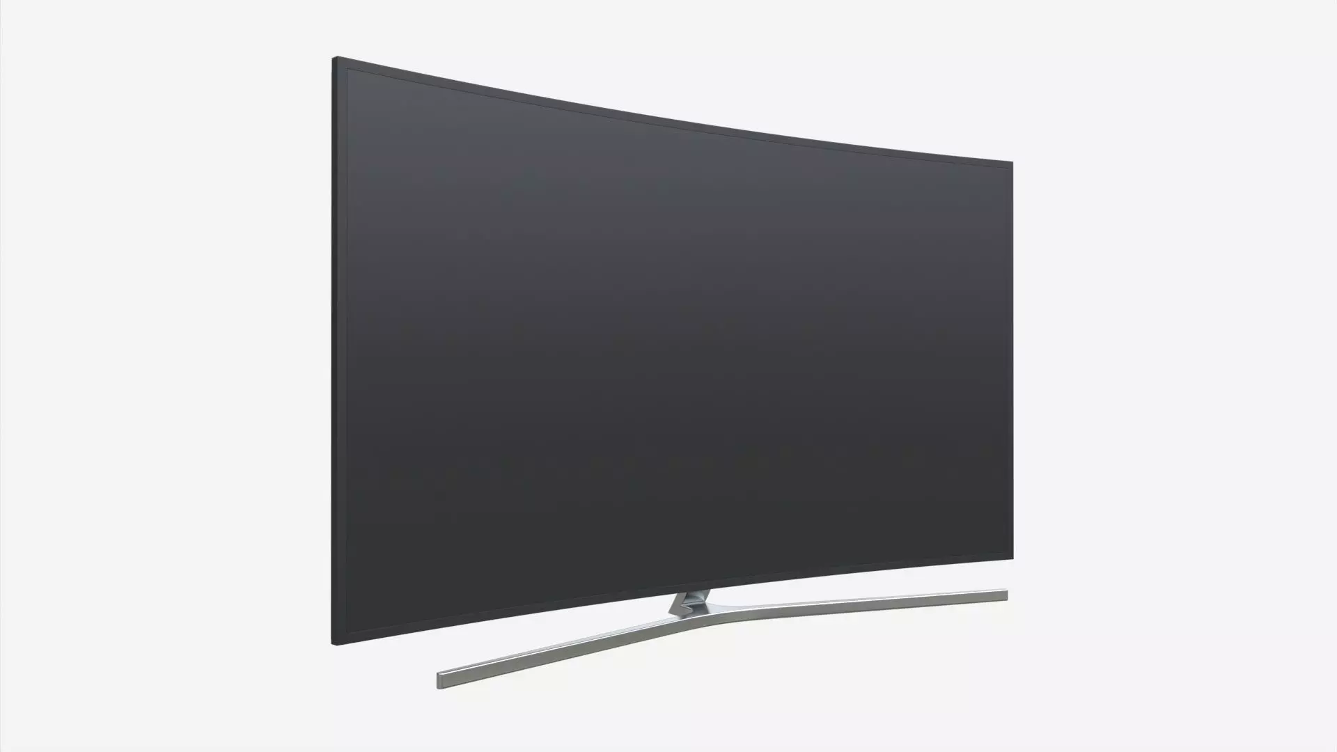Curved Smart TV 88-inch 3D model_0