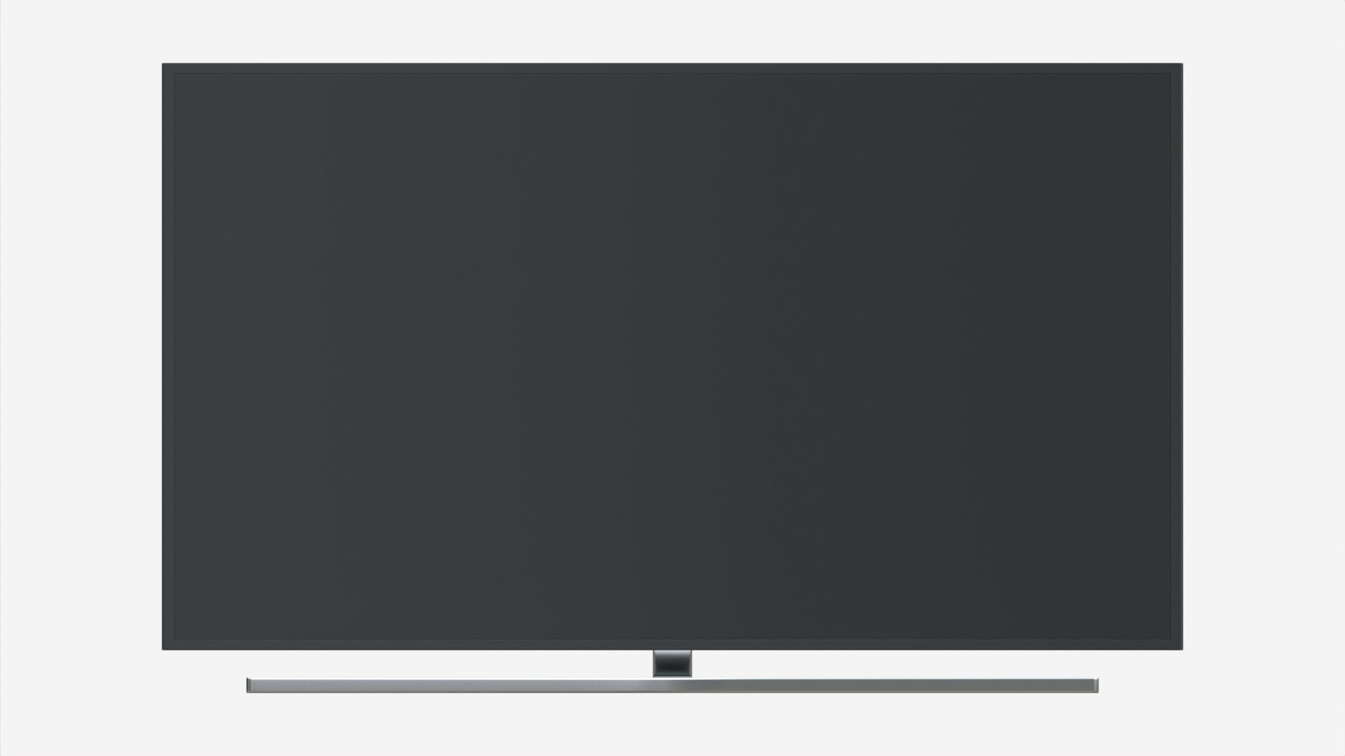 Curved Smart TV 88-inch 3D model_3