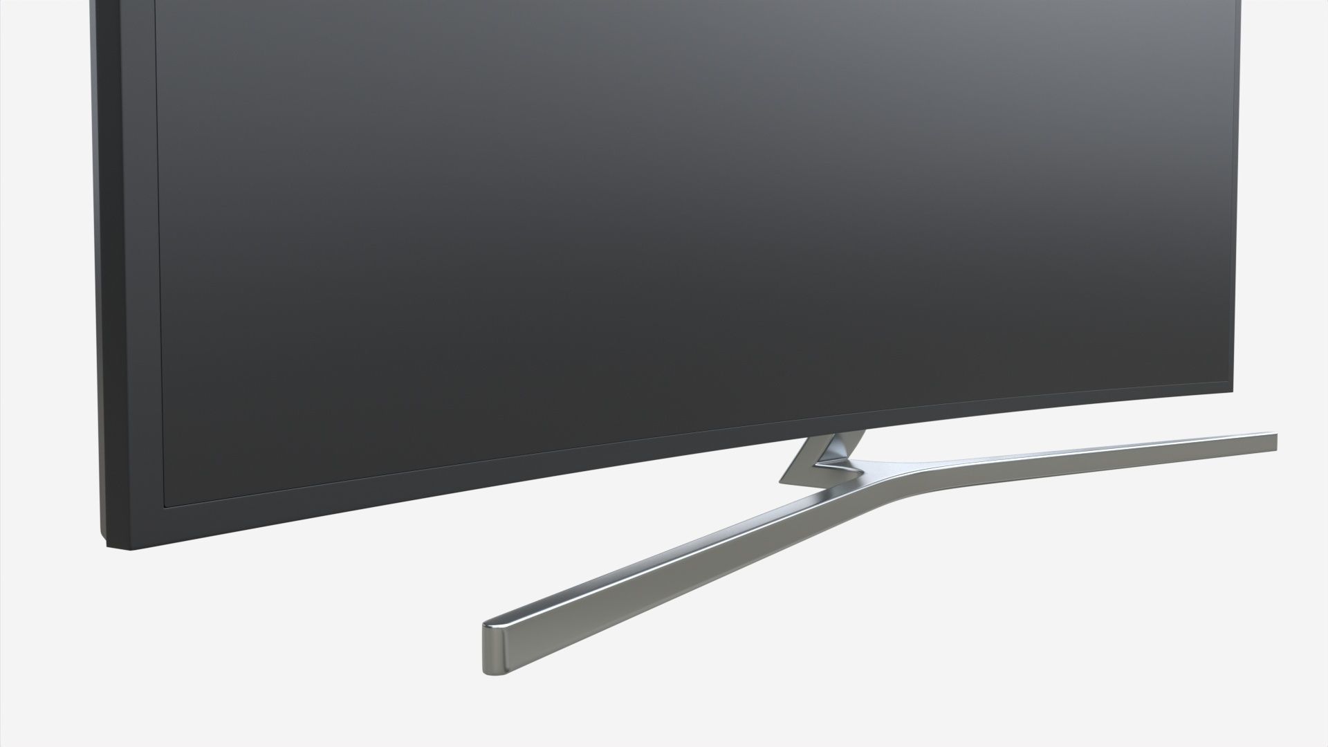 Curved Smart TV 88-inch 3D model_2