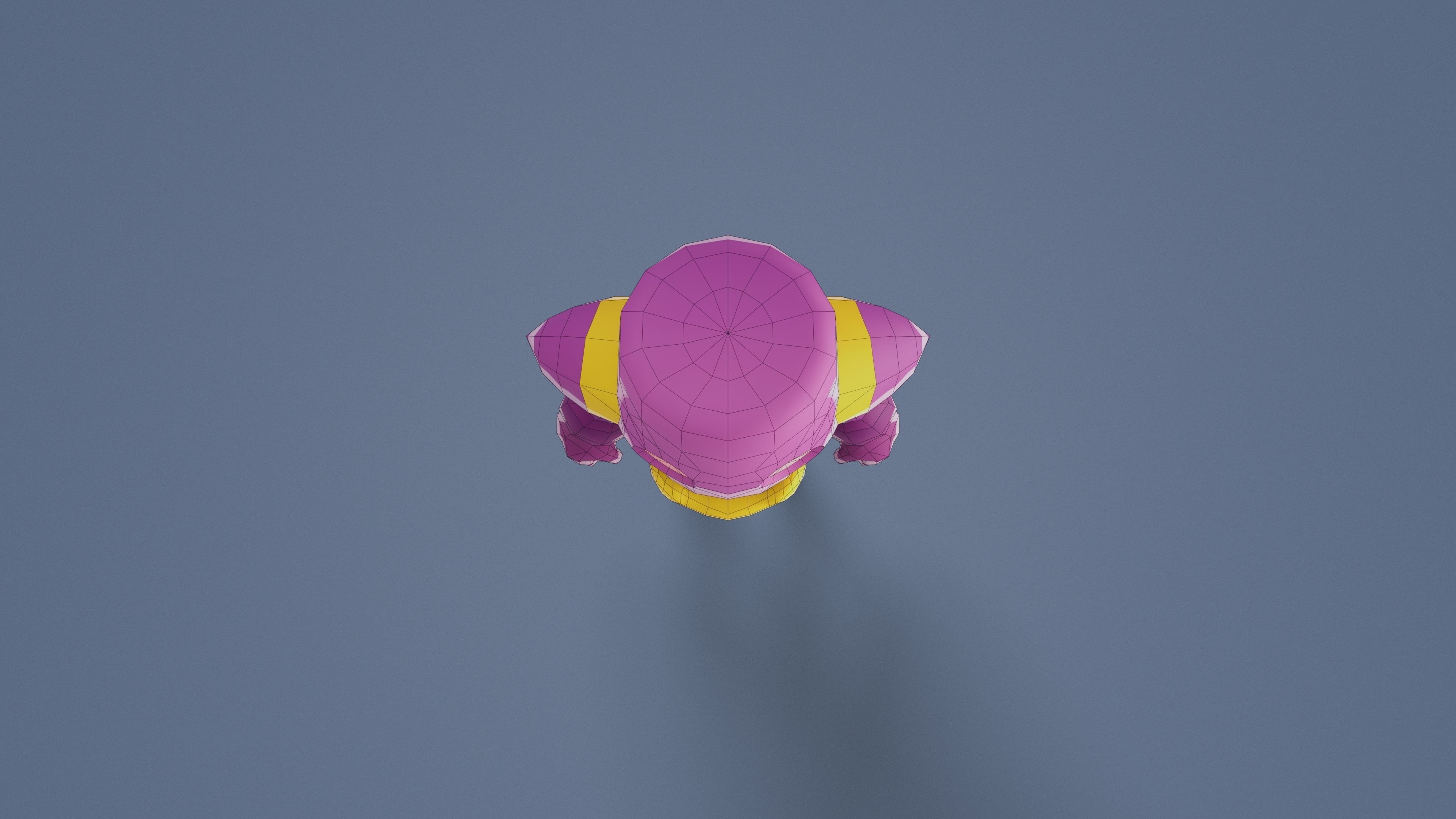 Cartoon Characters - Small Devil Warrior Low-poly 3D model_23