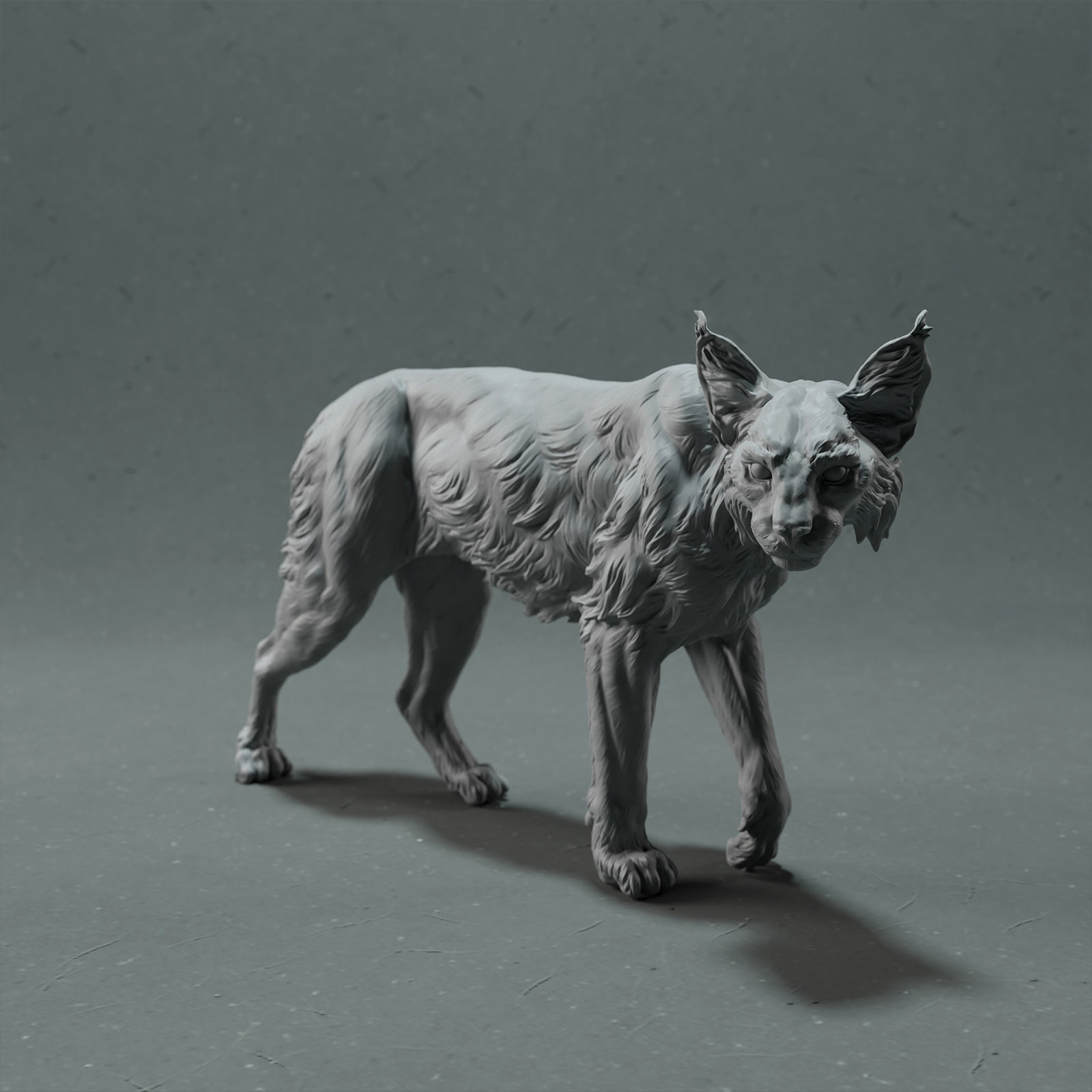 Bobcat- Lynx 3D print model_1