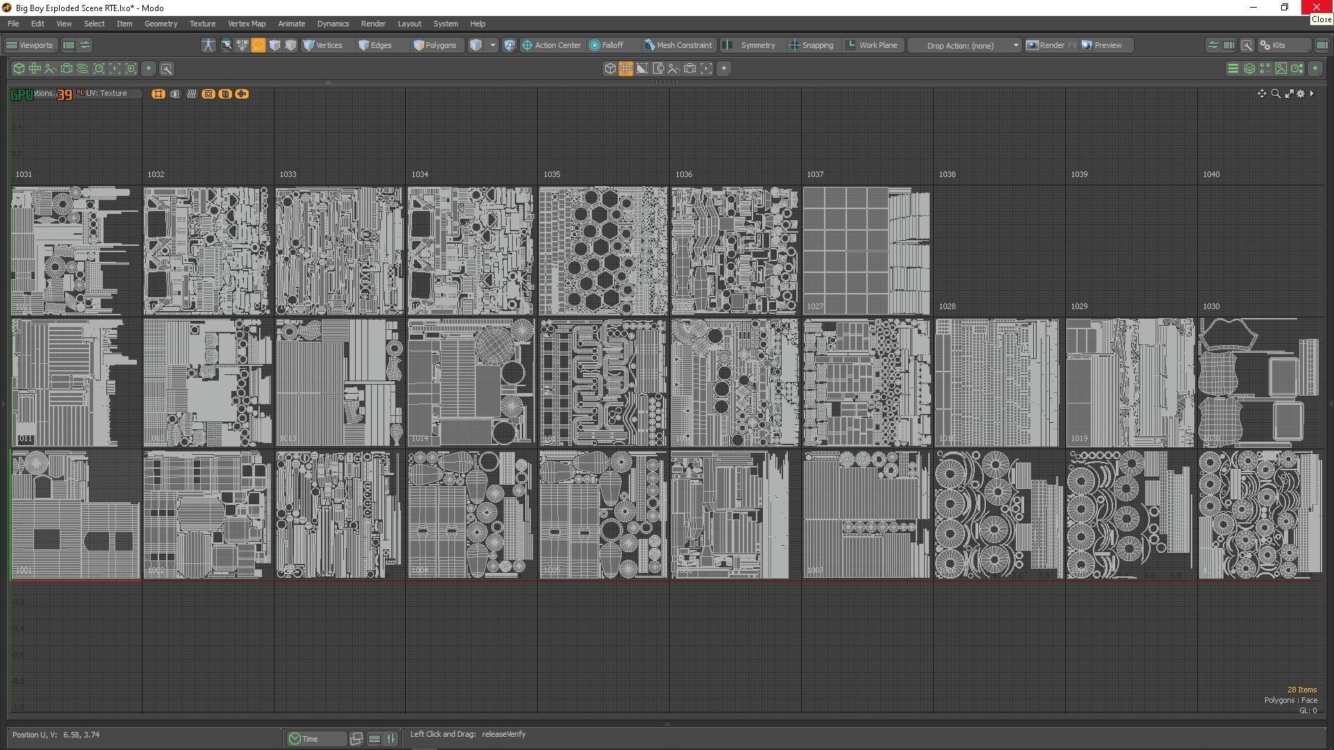 Good old Big Boy Low-poly 3D model_17