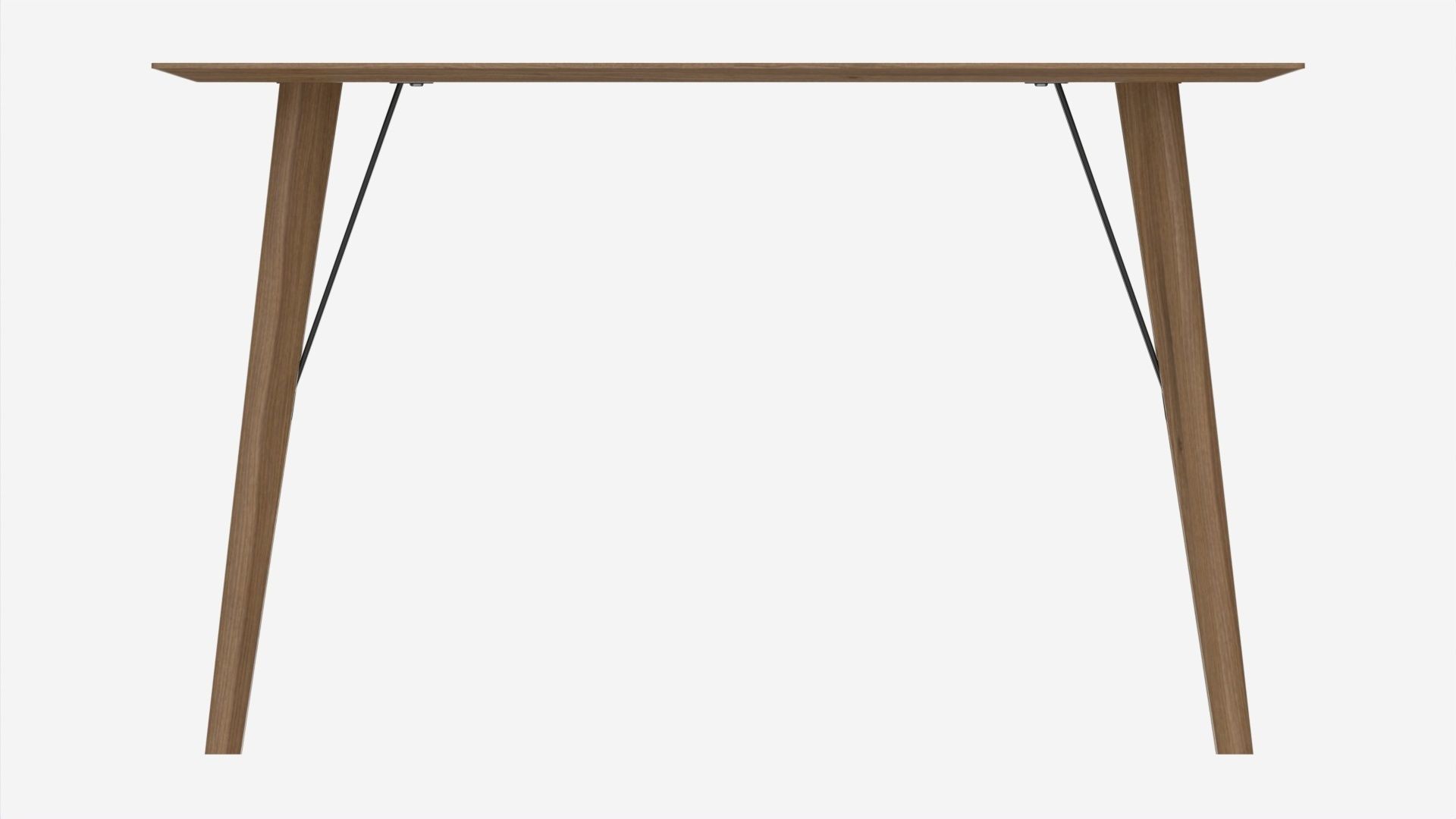 Dining table Helena rectangle 3D model_4