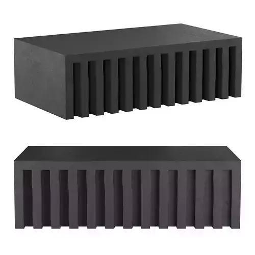 MIKOS BLACK OUTDOOR COFFEE TABLE