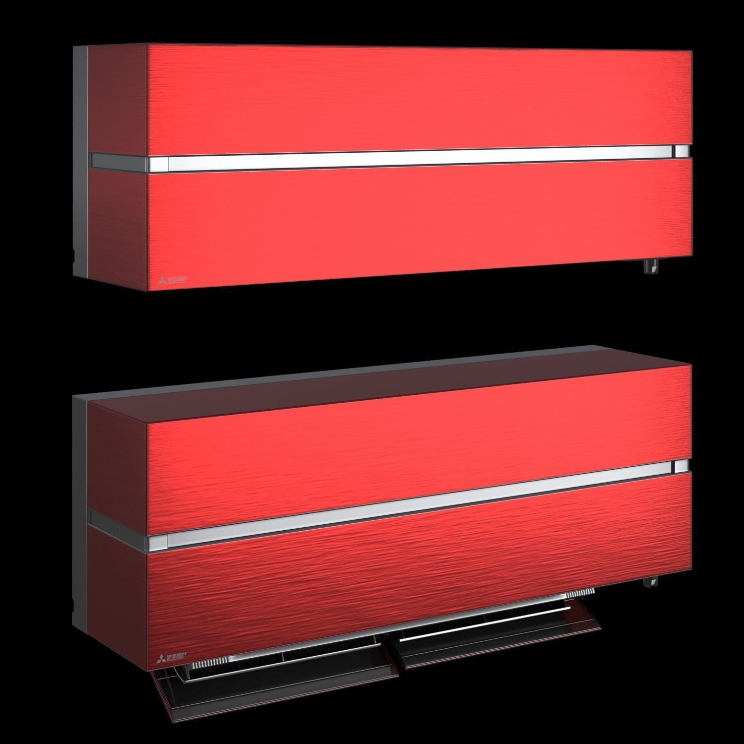 SET 25 MODELS Air conditioner 3D model_8