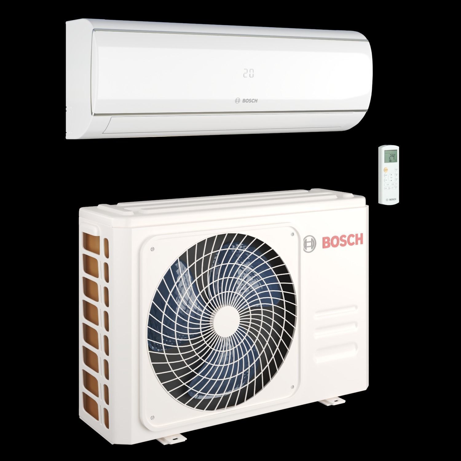 SET 25 MODELS Air conditioner 3D model_22