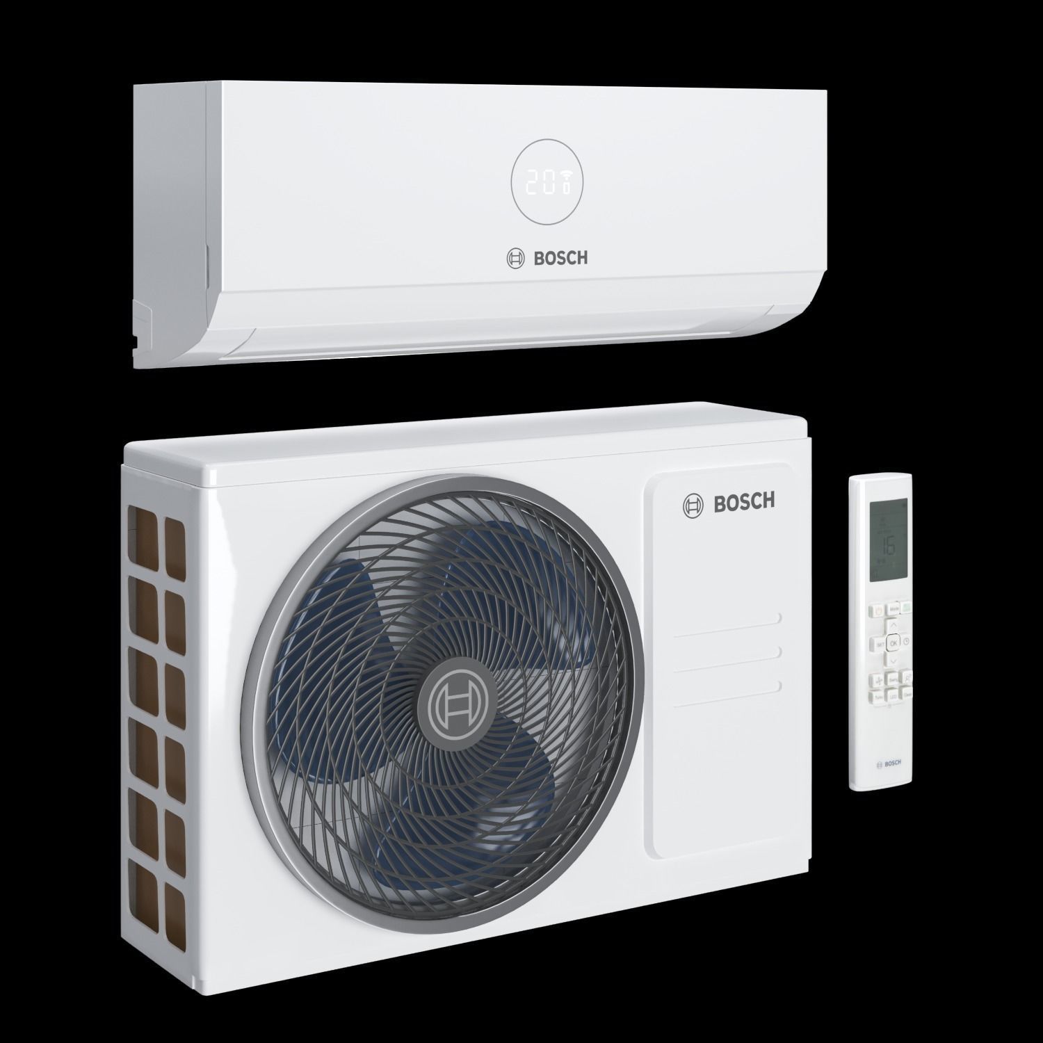 SET 25 MODELS Air conditioner 3D model_18