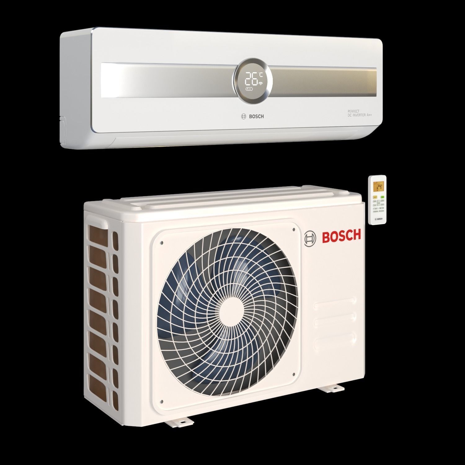 SET 25 MODELS Air conditioner 3D model_23