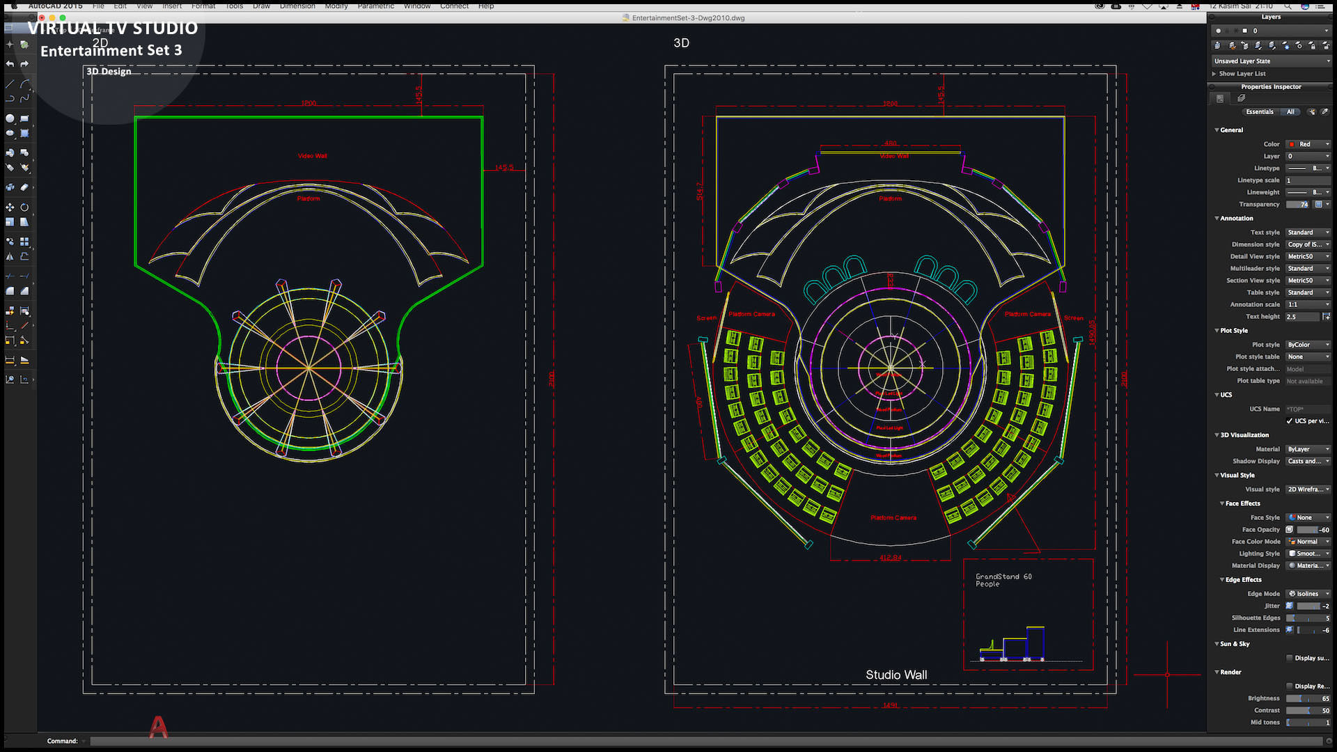 Virtual TV Studio Sets - Collection Vol 16 - 9 PCS DESIGN _59