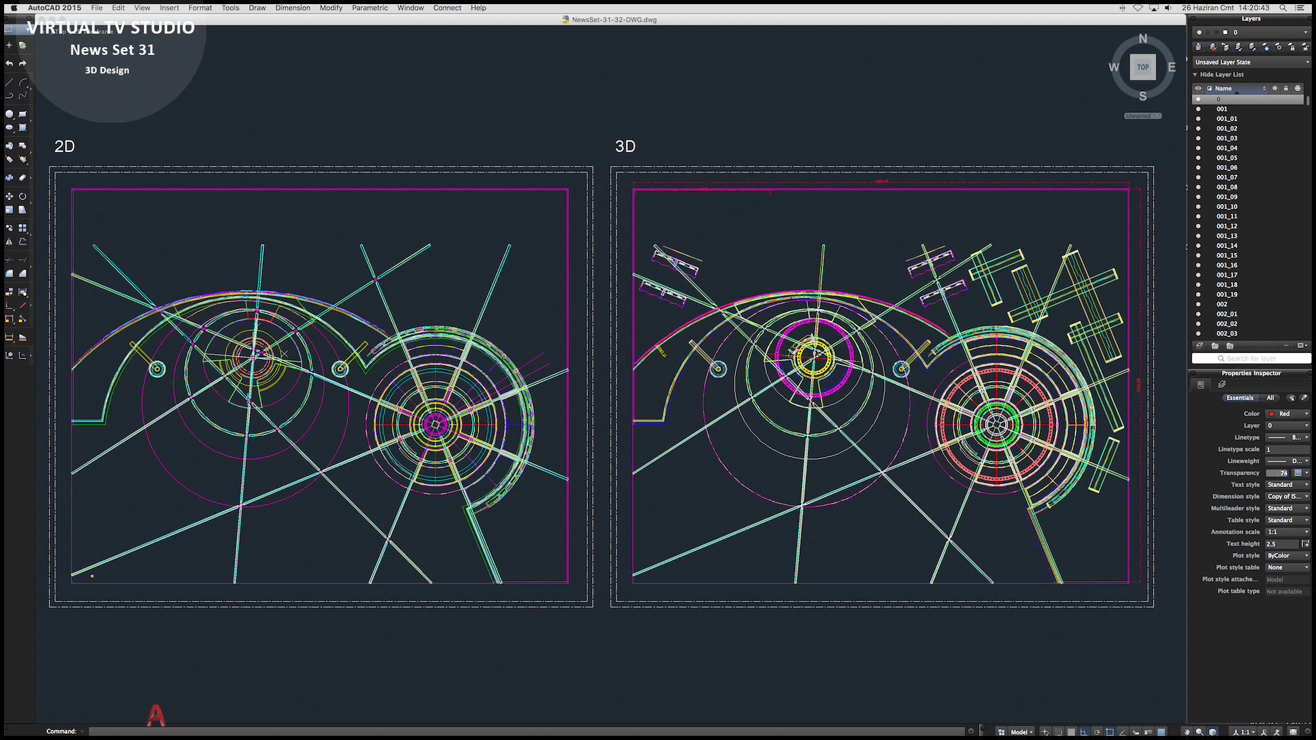 Virtual TV Studio Sets - Collection Vol 16 - 9 PCS DESIGN _40
