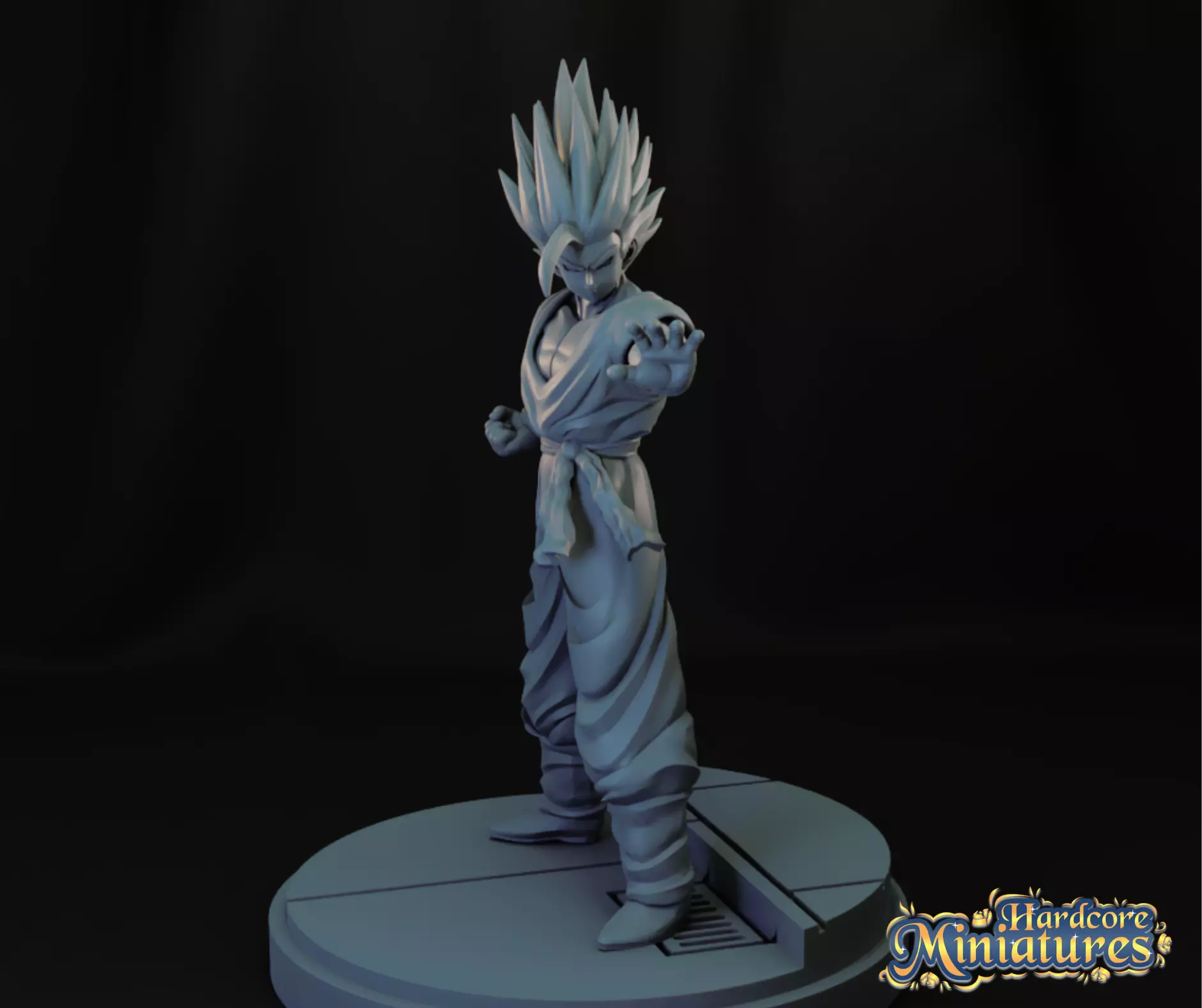 MARVEL CRISIS PROTOCOL GOHAN PRESUPPORTED INCLUDED 3D print model