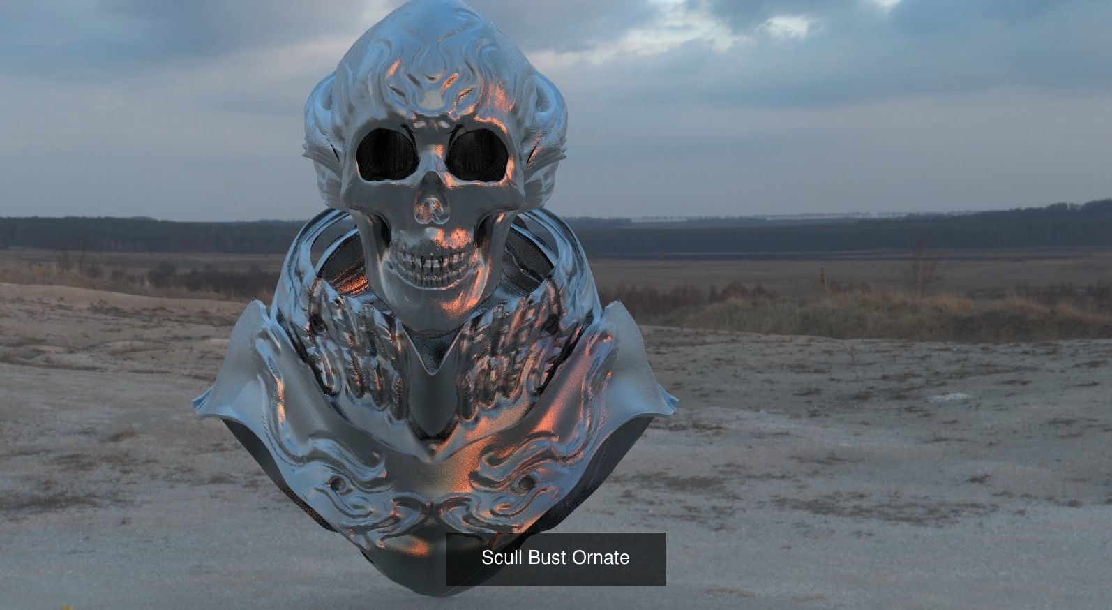 Scull Collection 1 3D skull _9