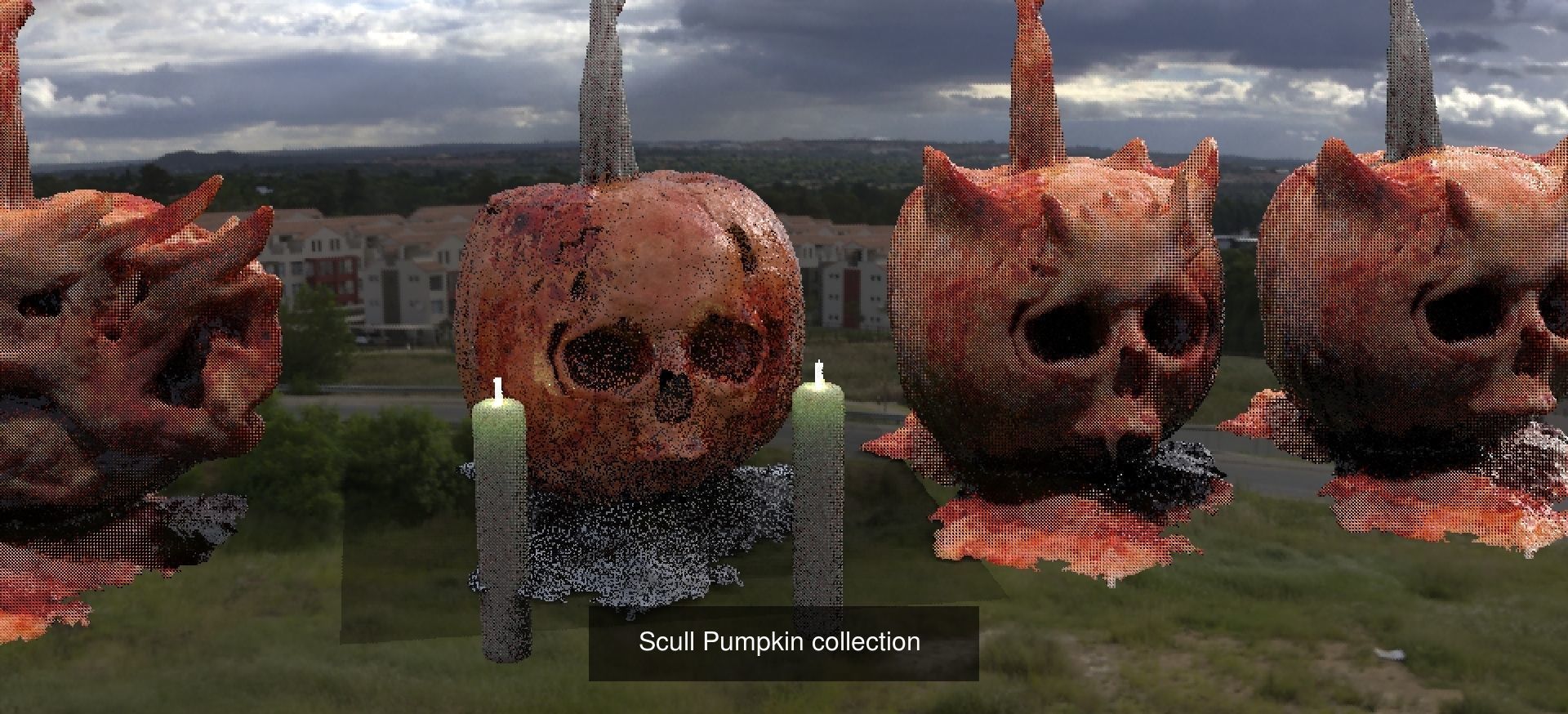 Scull Collection 1 3D skull _13