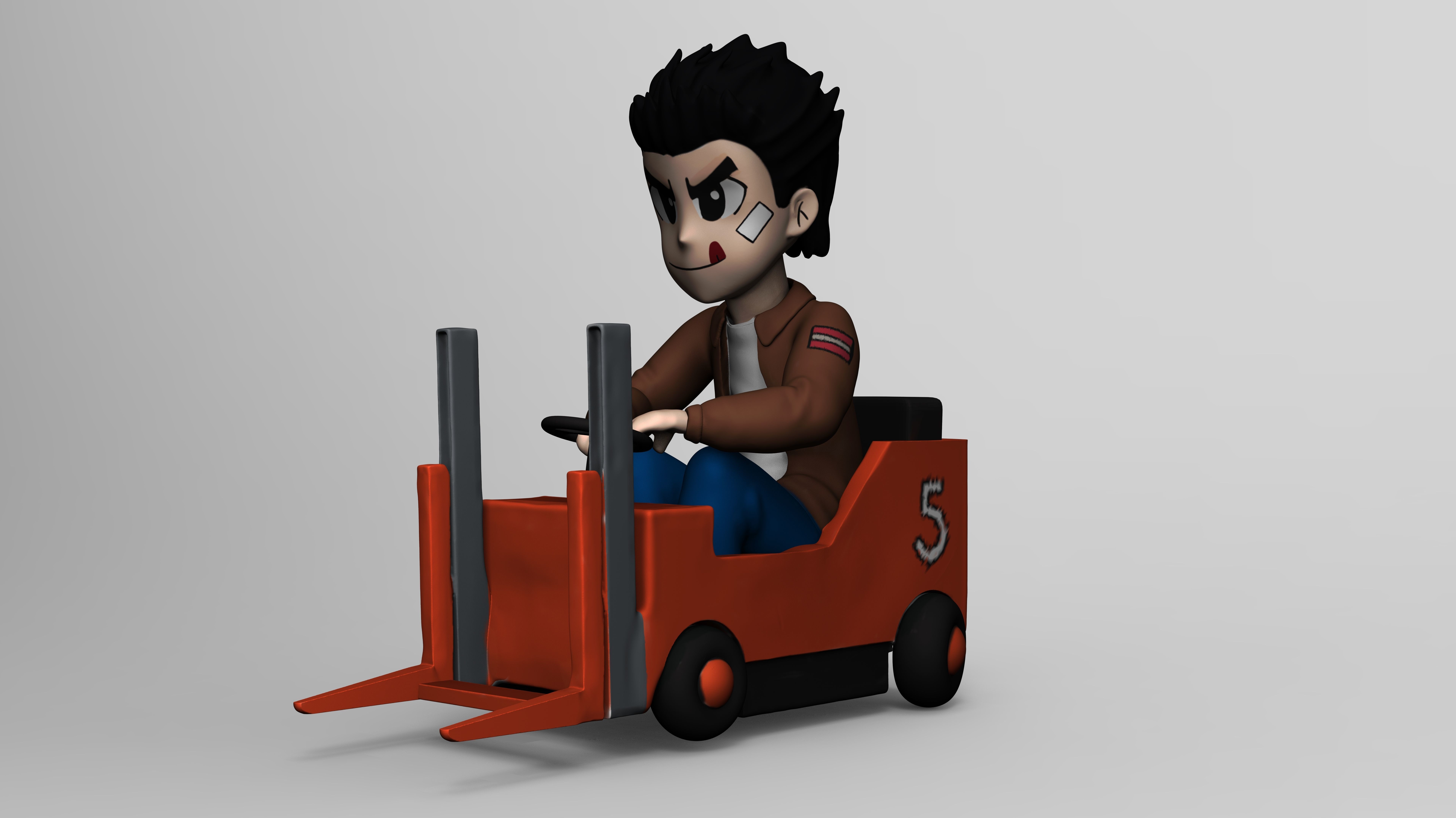 SHENMUE - RYO HAZUKI - TOY CAPSULE 3D print model_9