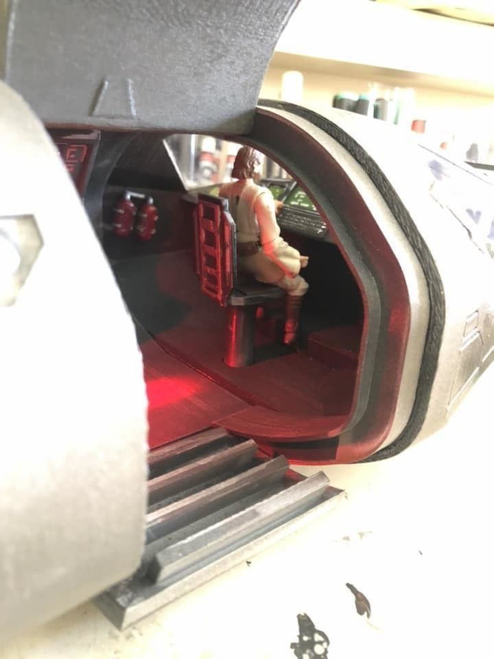 obiwan kenobi dropship  3D print model_5