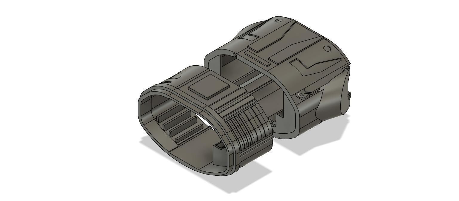 obiwan kenobi dropship  3D print model_13