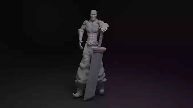 URTOD - NUBIAN MERCENARY - ANIME MANGA STYLE SCULPT