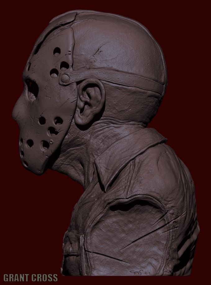 Jason Voorhees  3D print model_26