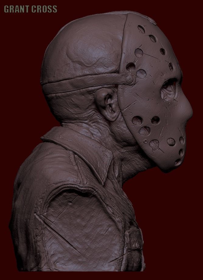 Jason Voorhees  3D print model_28