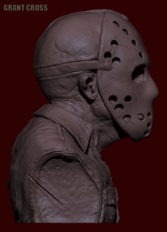Jason Voorhees  3D print model_29