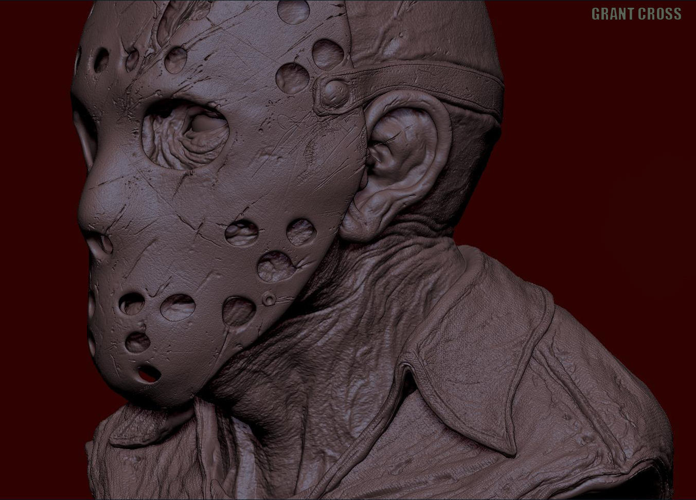 Jason Voorhees  3D print model_34