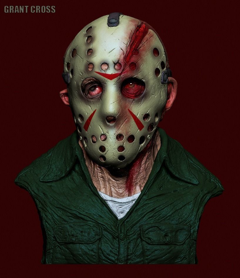 Jason Voorhees  3D print model_32