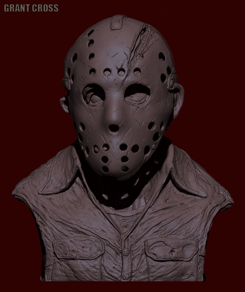 Jason Voorhees  3D print model_35