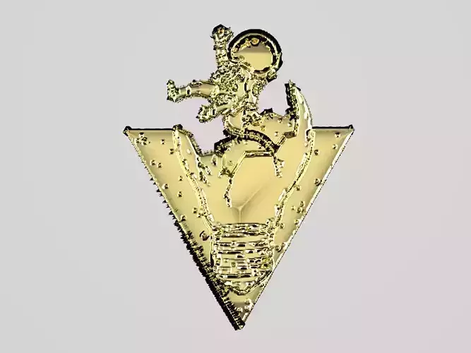 pendant astronaut cameo 