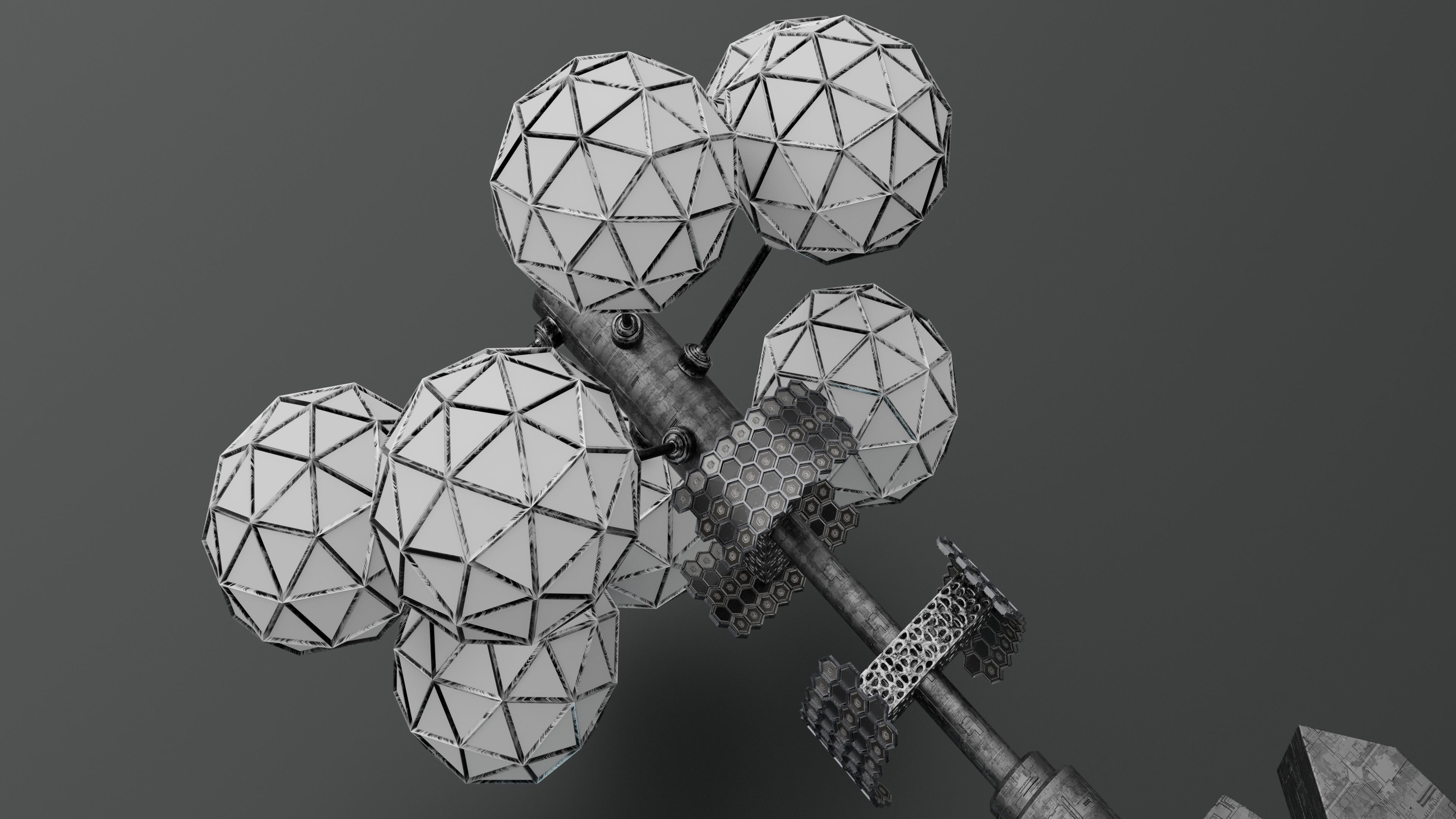 3d Space Models Low-poly 3D model_6