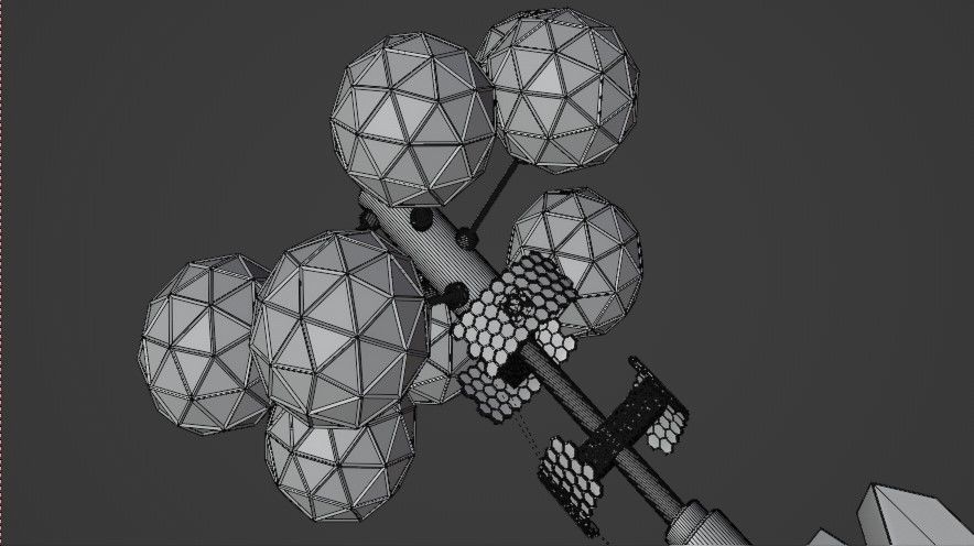 3d Space Models Low-poly 3D model_7