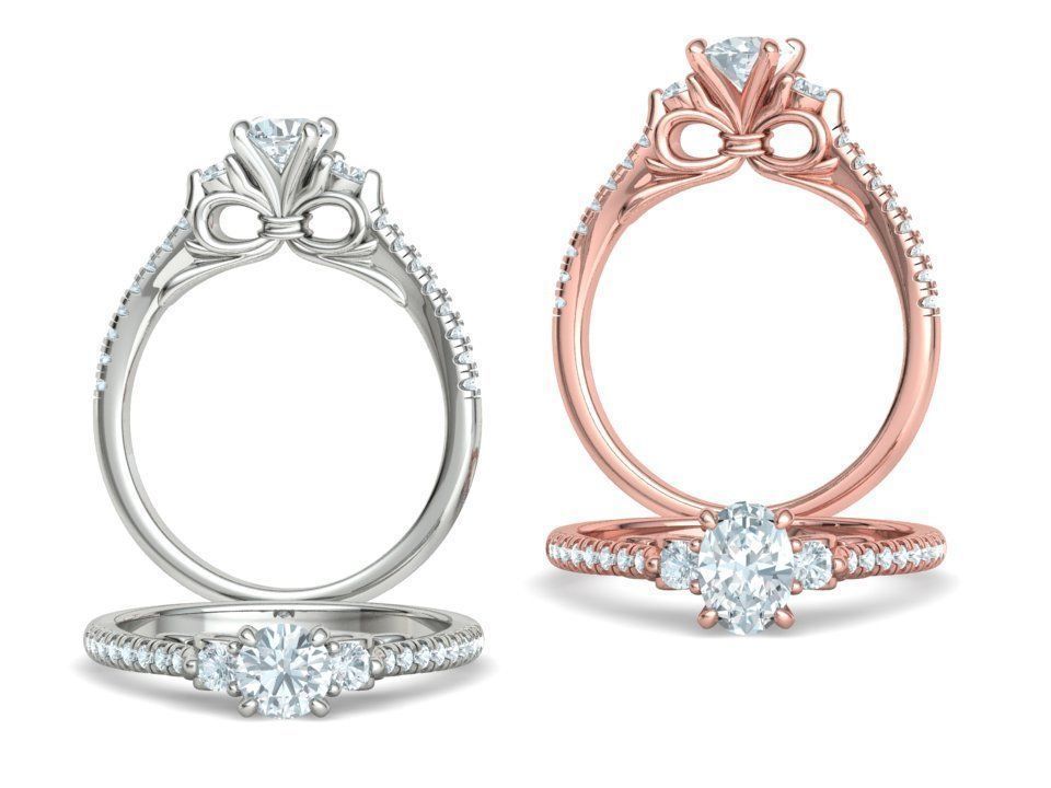 Emma Engagement 3-stone Rings Collections _1