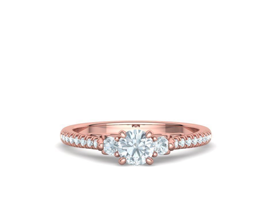 Emma Engagement 3-stone Rings Collections _33