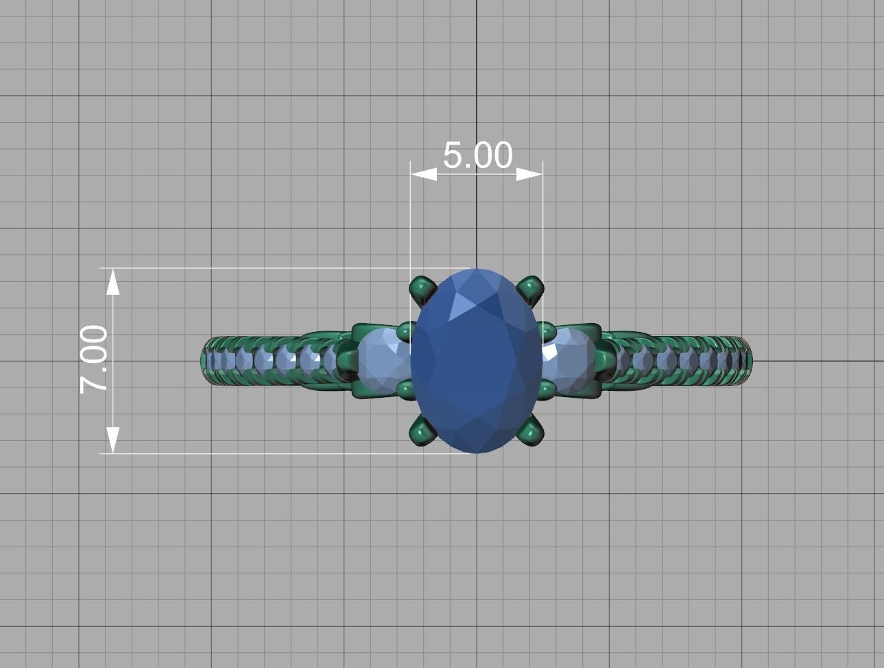 Emma Engagement 3-stone Rings Collections _10