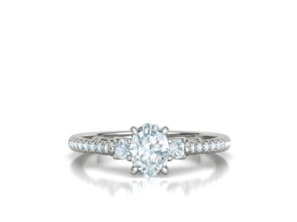 Emma Engagement 3-stone Rings Collections _8