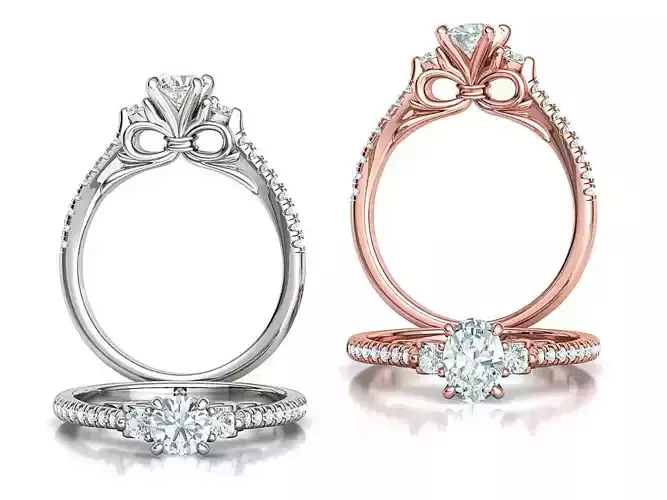 Emma Engagement 3-stone Rings Collections 