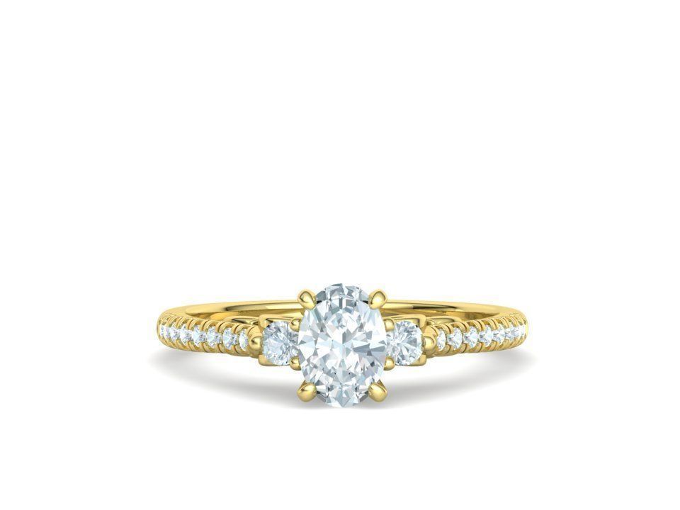 Emma Engagement 3-stone Rings Collections _18