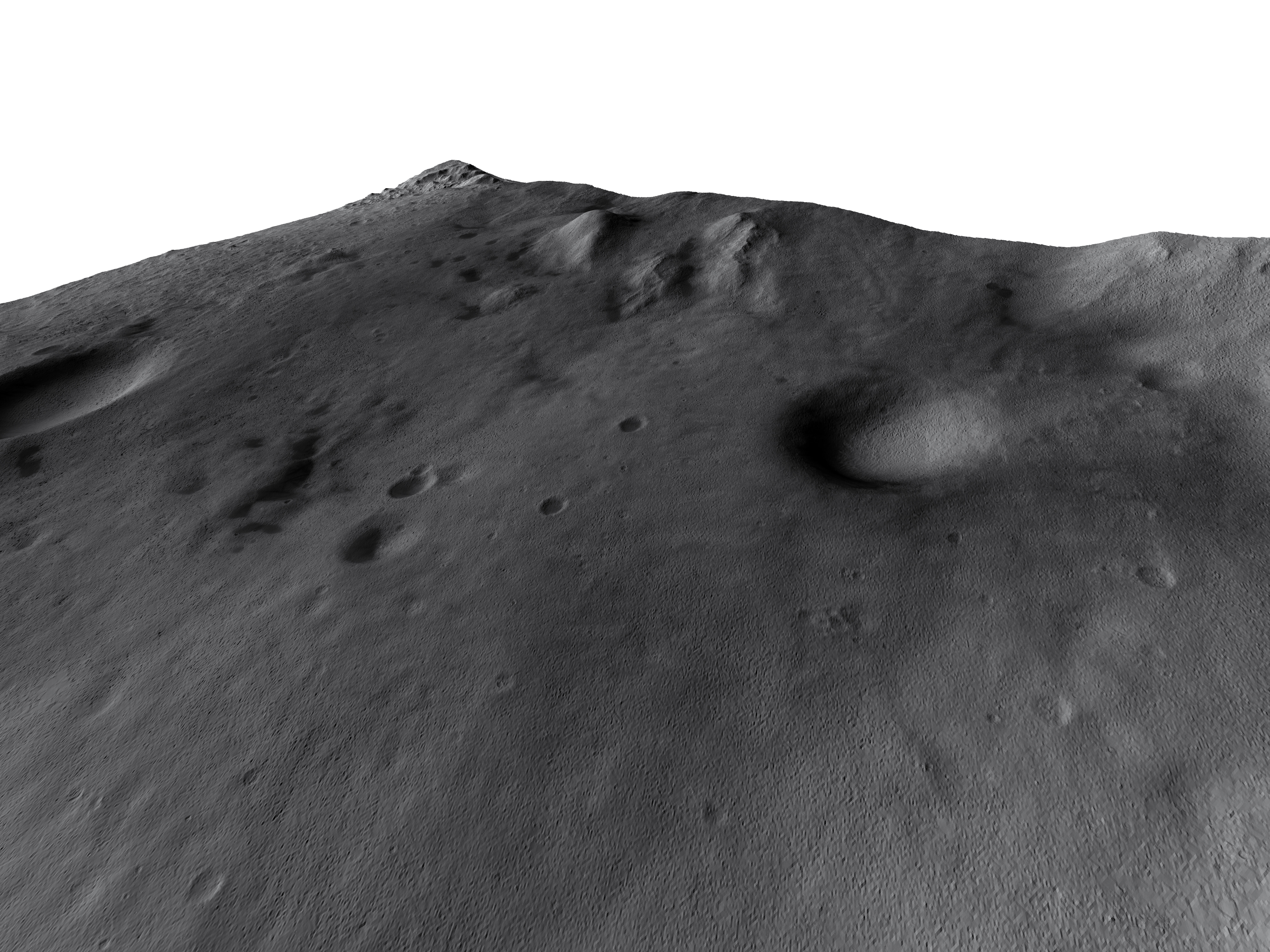 MARS VR - Intracrater Sand Dunes and Patch Changes 3D model_2