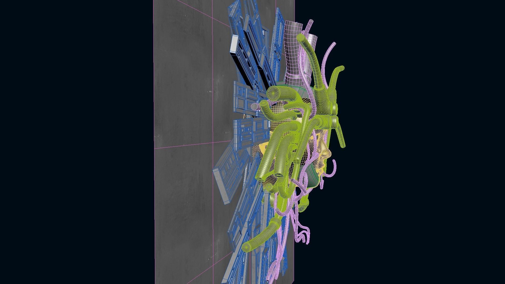 Cyber God 3D model_9