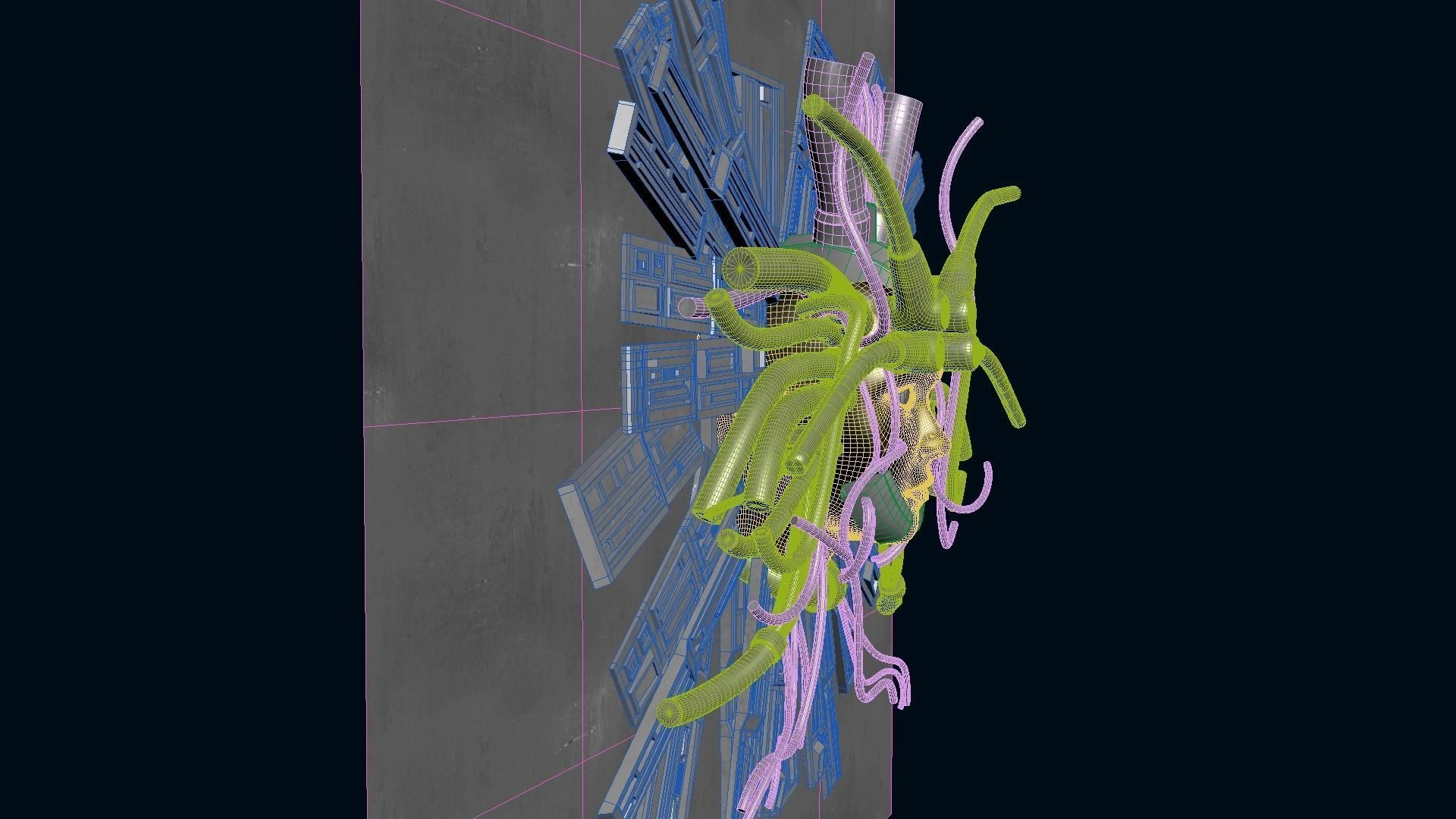 Cyber God 3D model_10