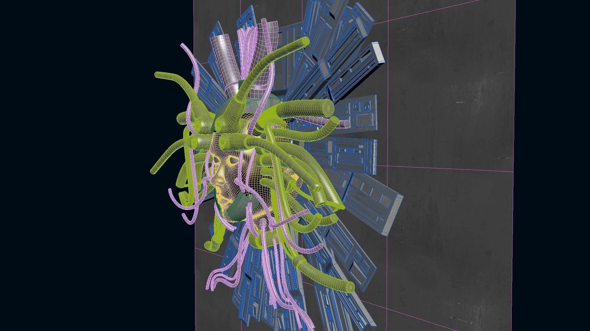 Cyber God 3D model_31